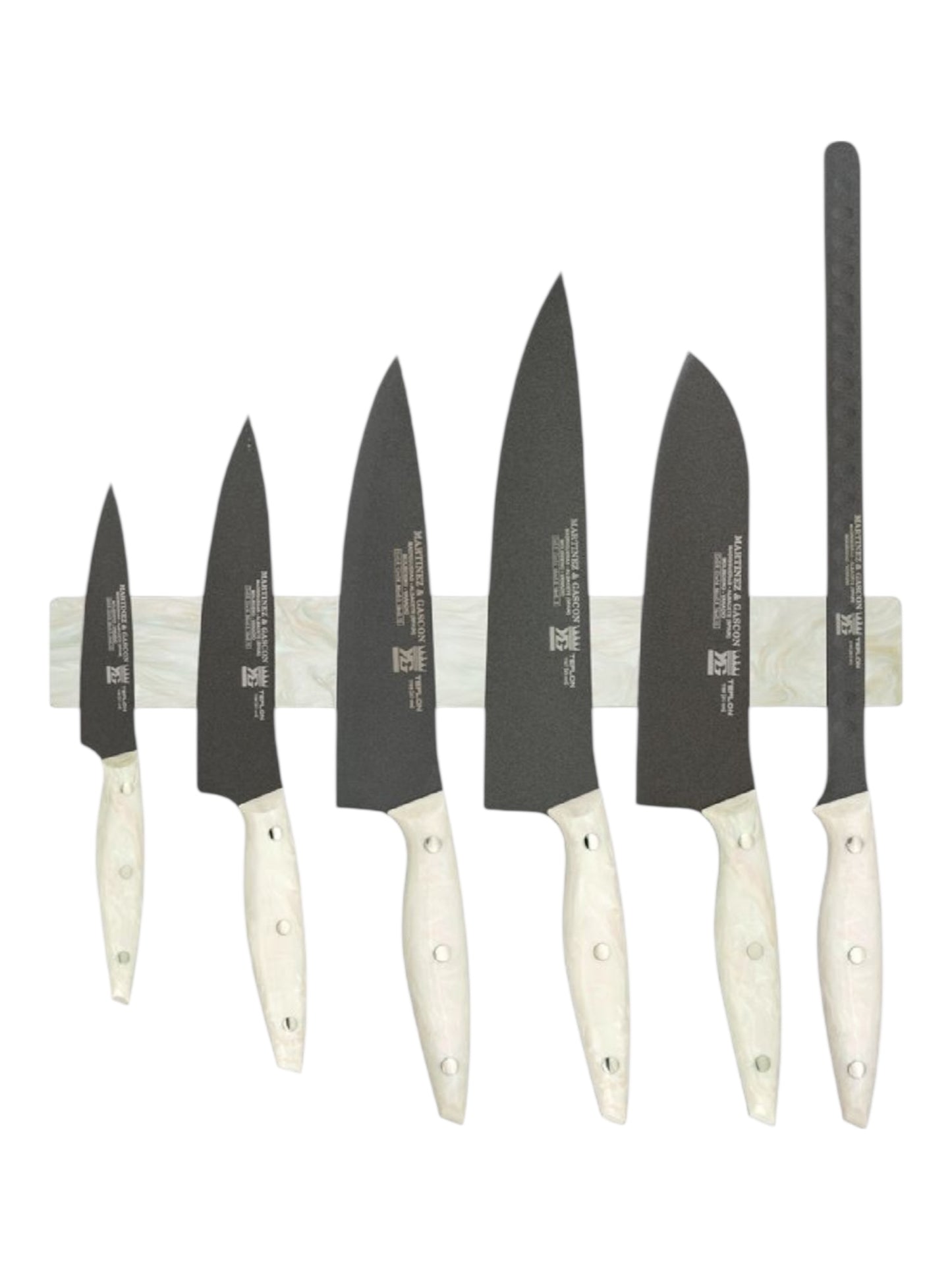 Set de imán 6 piezas Serie Monaco Teflón