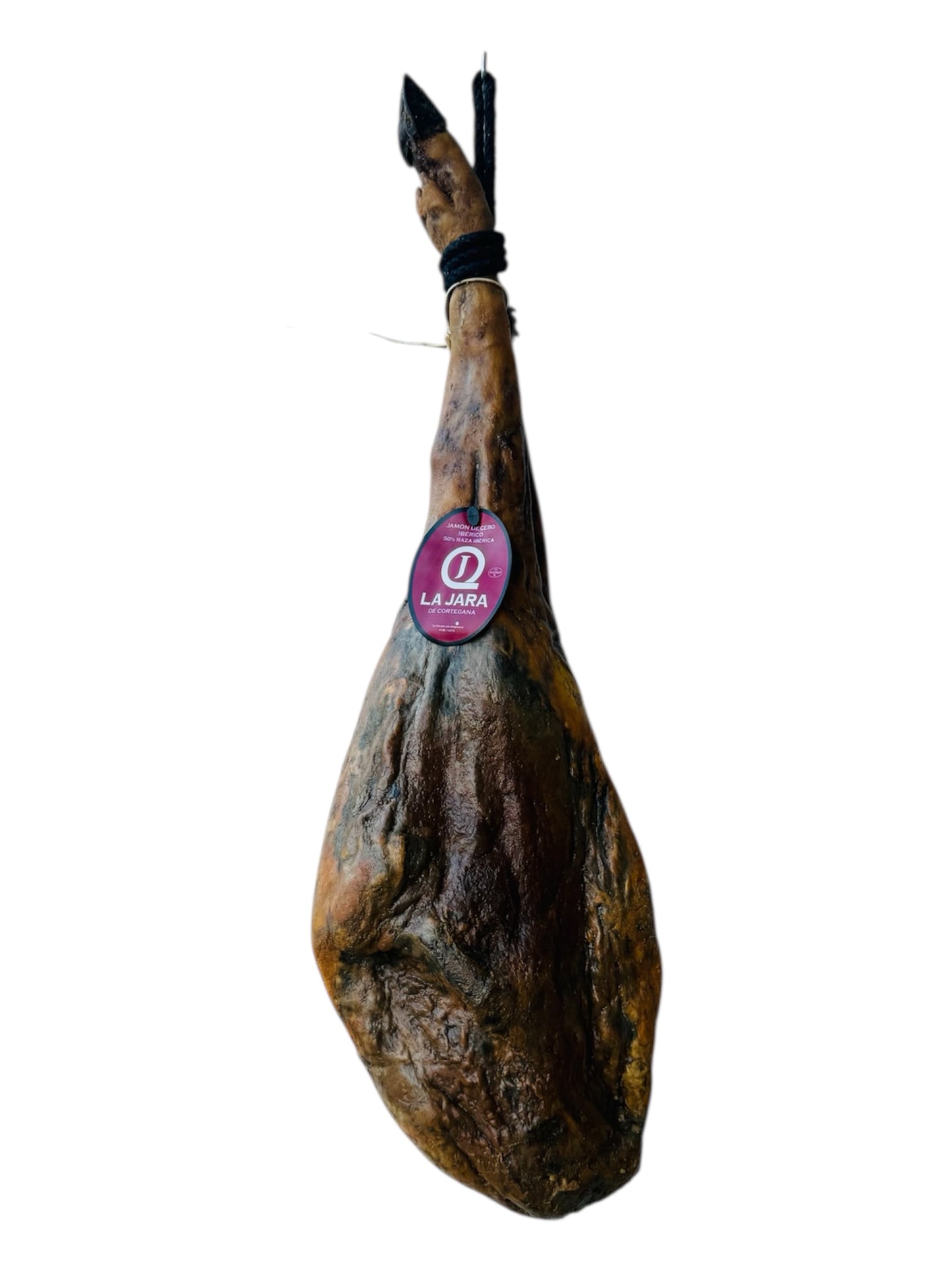 Jamón de cebo ibérico 50% raza ibérica La Jara