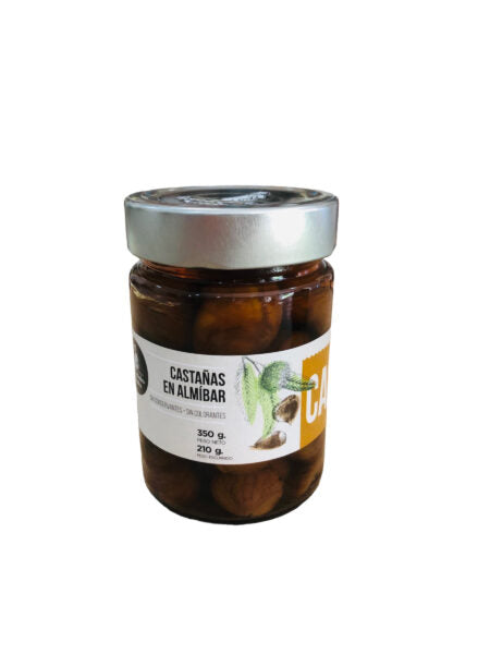 Castañas en almíbar 275gr.