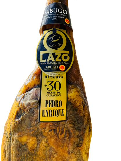 Paleta de bellota 100% ibérica Lazo D.O.P Jabugo “Pedro Enrique” + 30 meses de curación