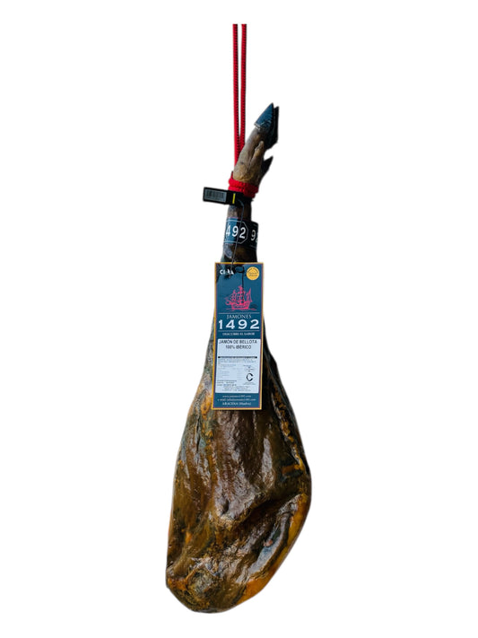 Jamón de Bellota 100% Ibérico – Jamones 1492
