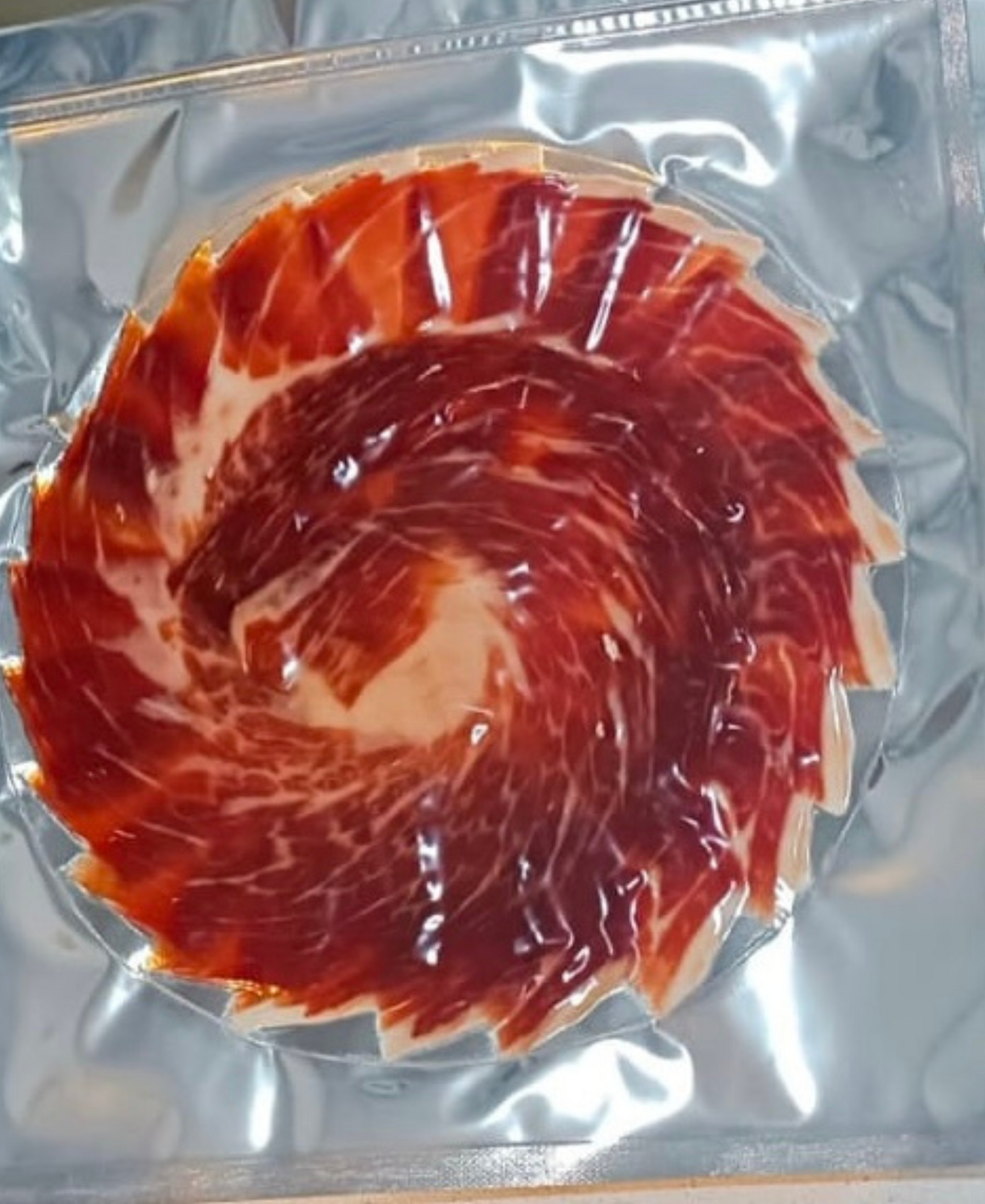 Sobre de jamón de cebo