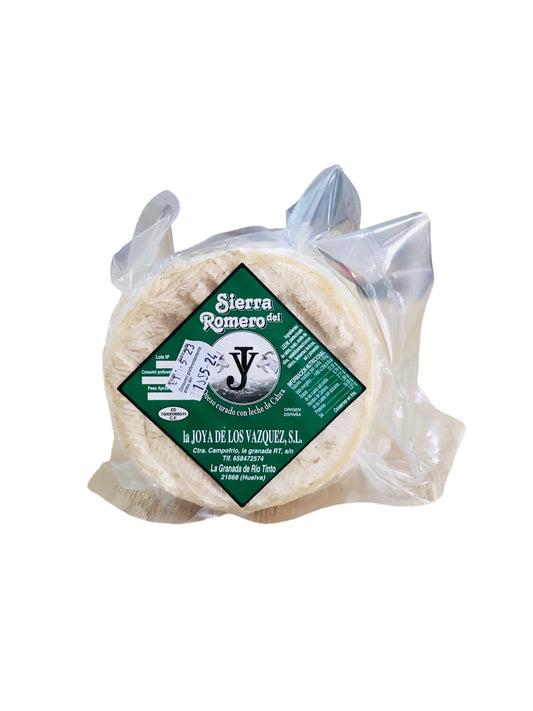 Queso curado con leche de cabra Sierra del Romero