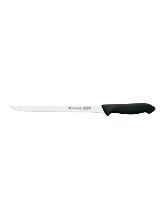 Cuchillo jamonero 3 claveles 24mm
