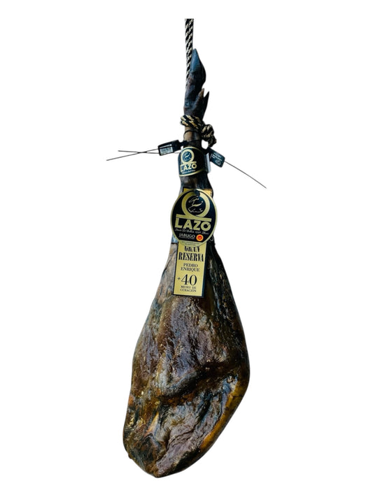 Jamón de Bellota 100% Ibérico Lazo D.O.P. “Gran Reserva Pedro Enrique”