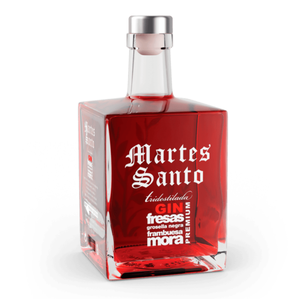 Ginebra Tridestilada Premium Frutos Rojos Martes Santos