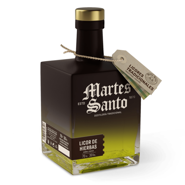 Licor de hierbas Martes Santos